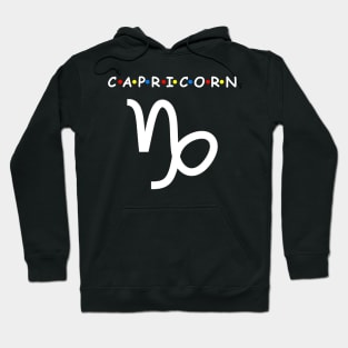 Capricorn Symbol Birthday Zodiac Capricorn Hoodie